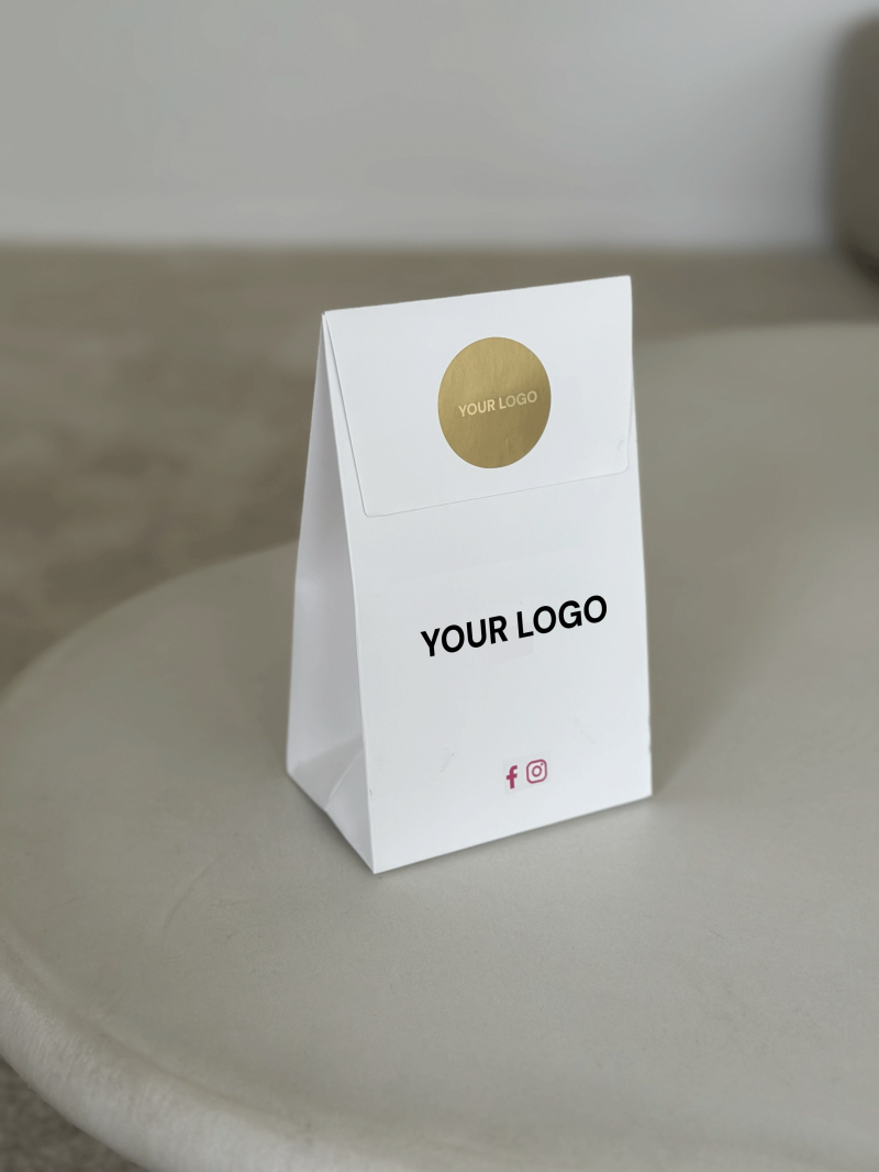 PRESTIGE BAG – WHITE S (12x8x20cm)