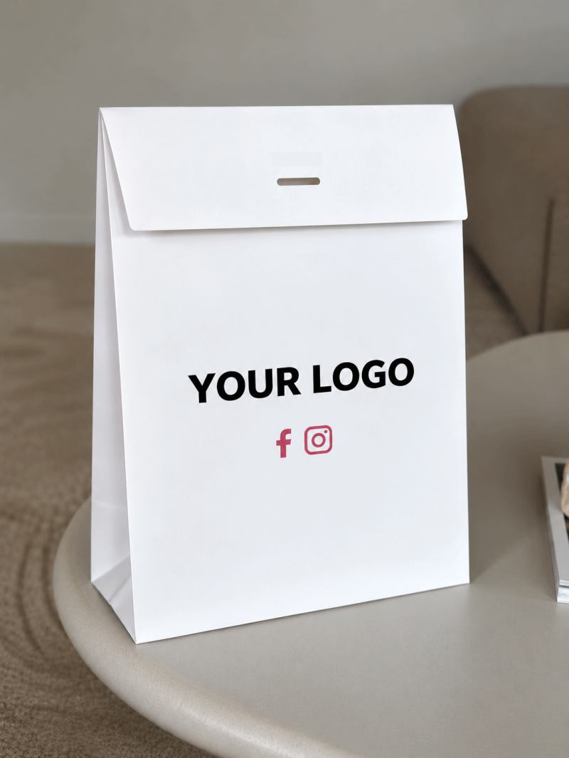 PRESTIGE BAG – WHITE XL (35x14x45cm)