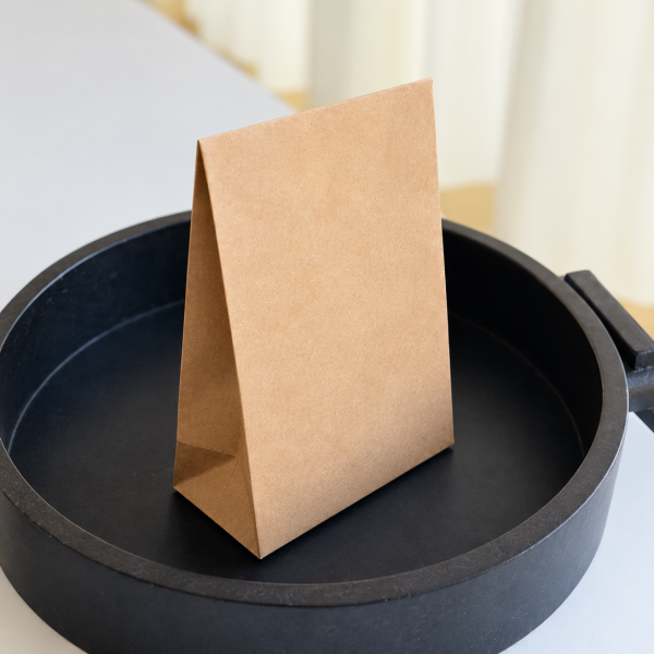 Braune Geschenktüte – Größe S (12×6×18 cm)