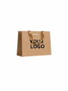 Sac papier luxe kraft personnalisé L 45 × 14 × 35 cm | Prix réduit