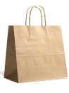 Twisted handle bag - Kraft L without print