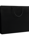 Sac papier Luxe - Noir L sans impression