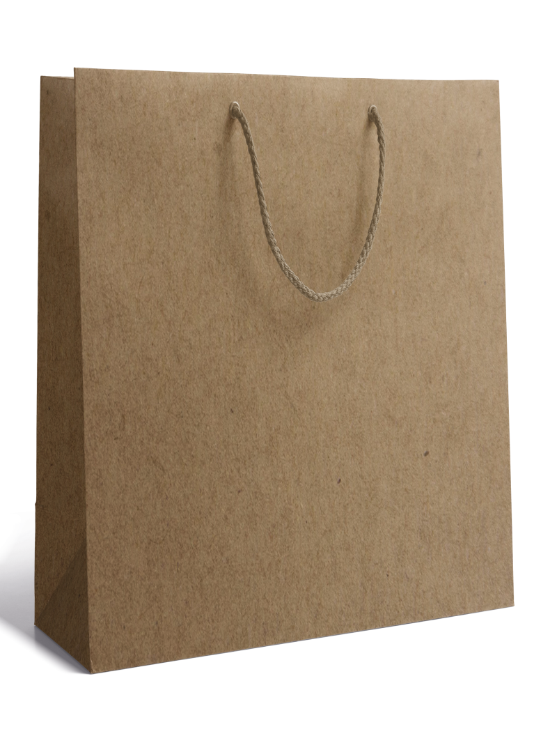 Luxury paper bag - Kraft M unprinted