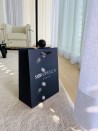Bolsas de papel de lujo - Negro S - Asas con cordón