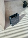 Bolsas de papel de lujo - Negro S - Asas con cordón