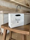 Sac papier Luxe Express - Blanc S (25x10x20cm)