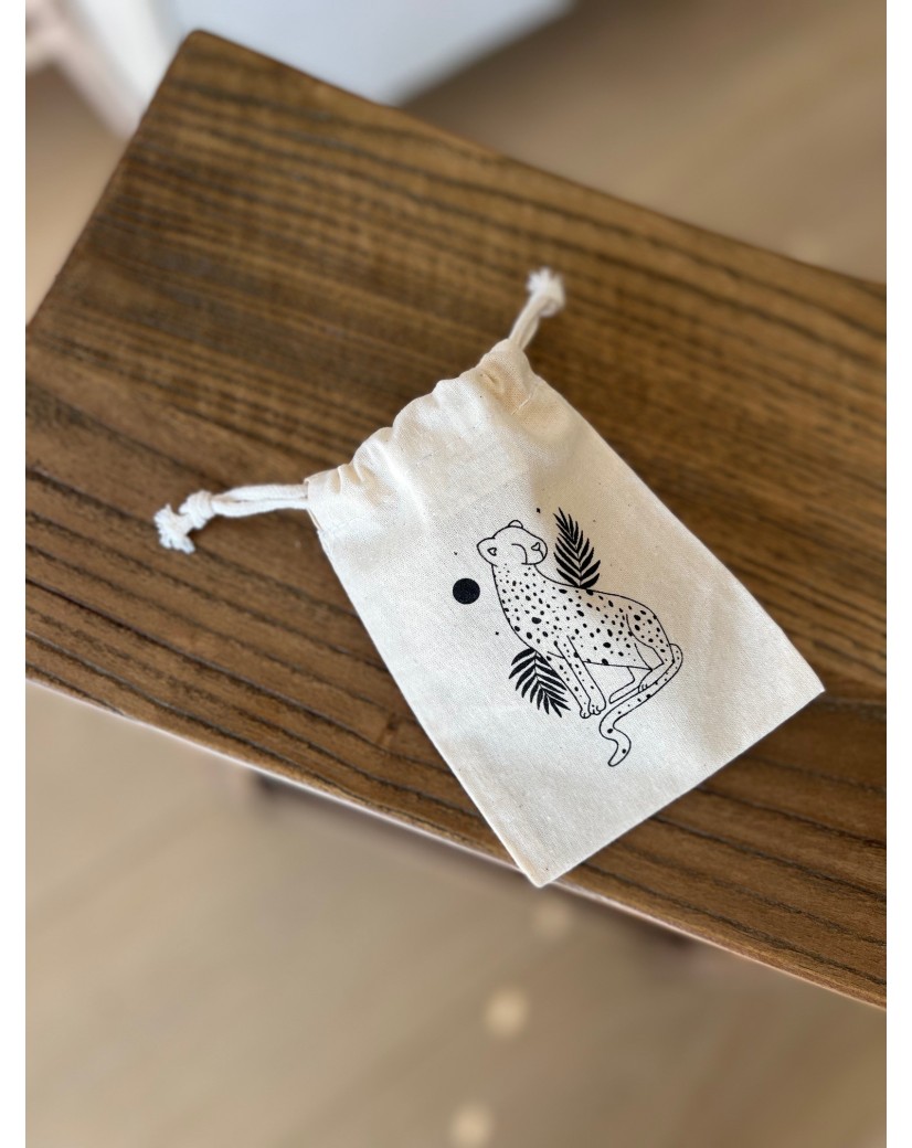 Gepersonaliseerd Juwelenzakje Katoen - Naturel S