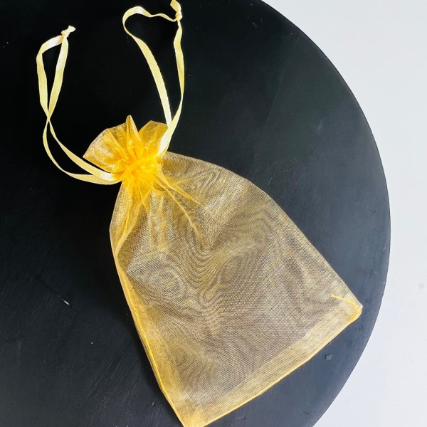Organza-Tasche - Vergoldet S