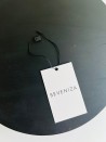 Clothing label - White with cord