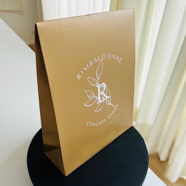 Gift bag - Dorée L