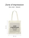 TOTEBAG "PARIJS" NATUREL (38X42CM)