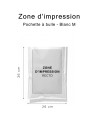 LUCHTKUSSEN ENVELOP WIT - M (26X36CM)