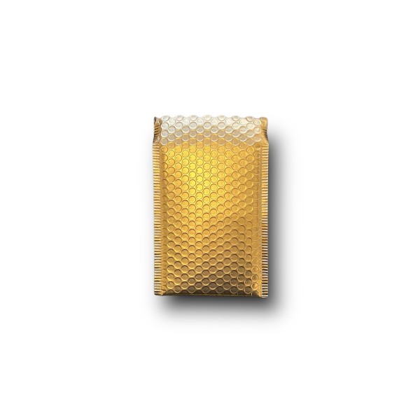 Sobres con burbujas - Oro Mate tamaño S