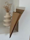 Extra starker wiederverschließbarer Kraftpapier-Versandbeutel Mango L (38x9x58cm)