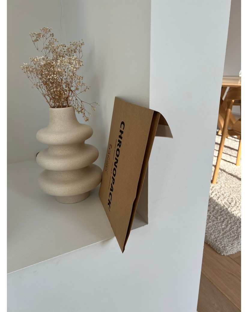 Extra starker wiederverschließbarer Kraftpapier-Versandbeutel Mango L (38x9x58cm)
