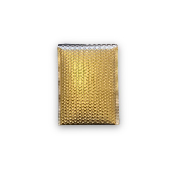 Sobres con burbujas - Oro Mate tamaño M