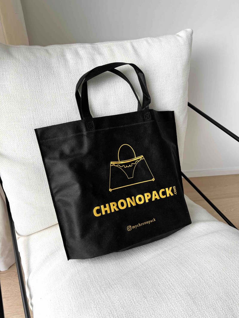 SAC MARSEILLE NOIR - M (45x10x35cm)