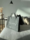 SAC GRENOBLE - GRIS - L (42,5x11x36cm)