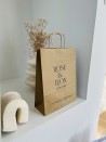Sac kraft M torsadé – Écolo, personnalisable & prêt à l’envoi !