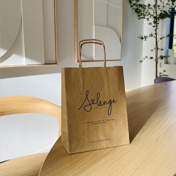 Bolsa Kraft S – Formato Compacto, Gran Aliado Profesional