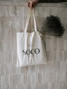 TOTEBAG "PARIJS" NATUREL (38X42CM)