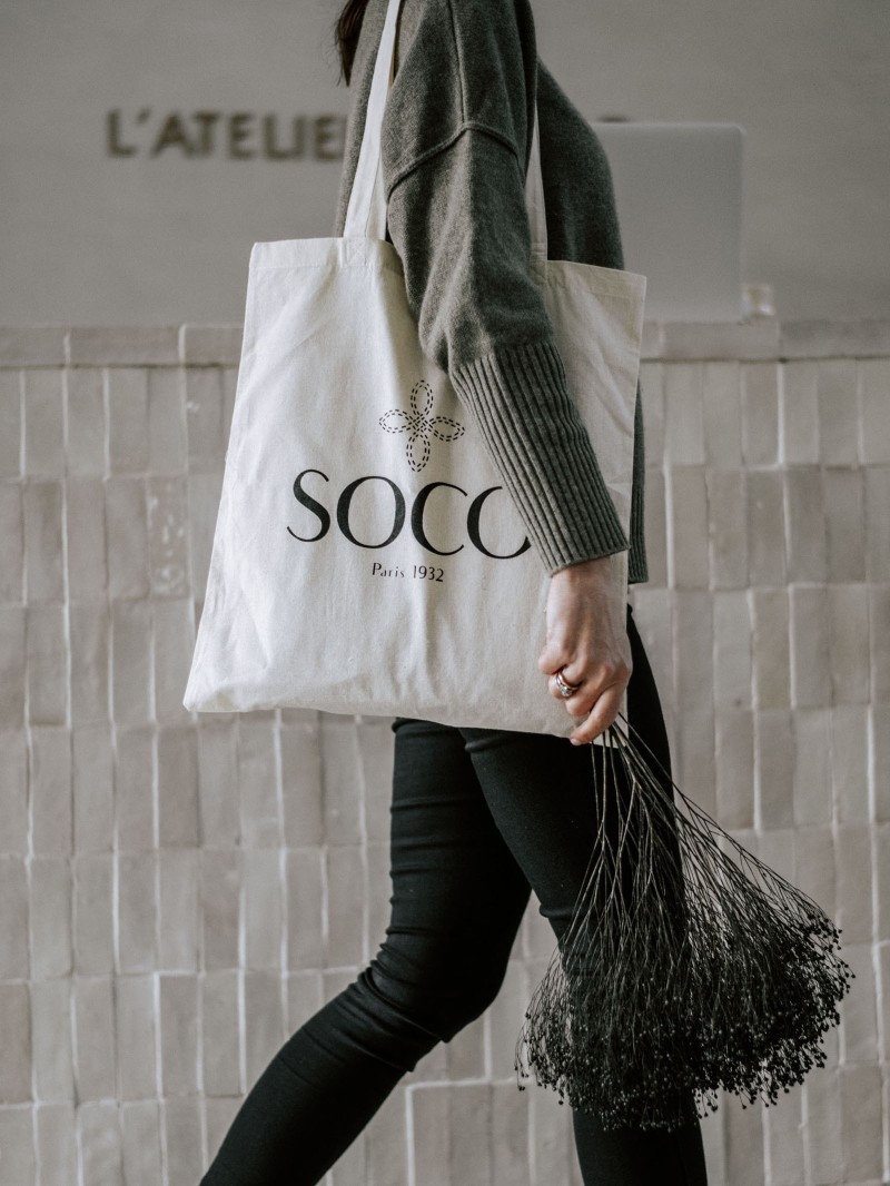 SAC PARIS - NATUREL (38x42cm)