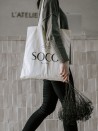 TOTEBAG "PARIJS" NATUREL (38X42CM)