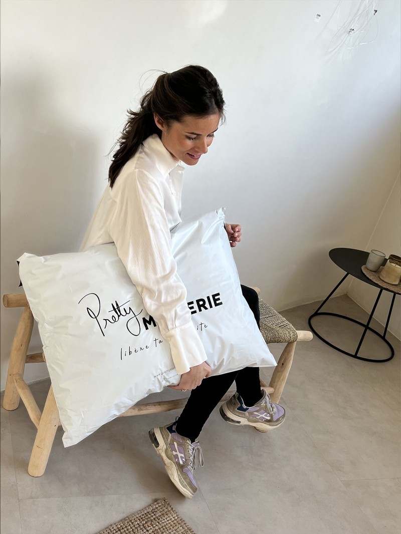 Pochette Eshop - Blanc XL (70x55cm)