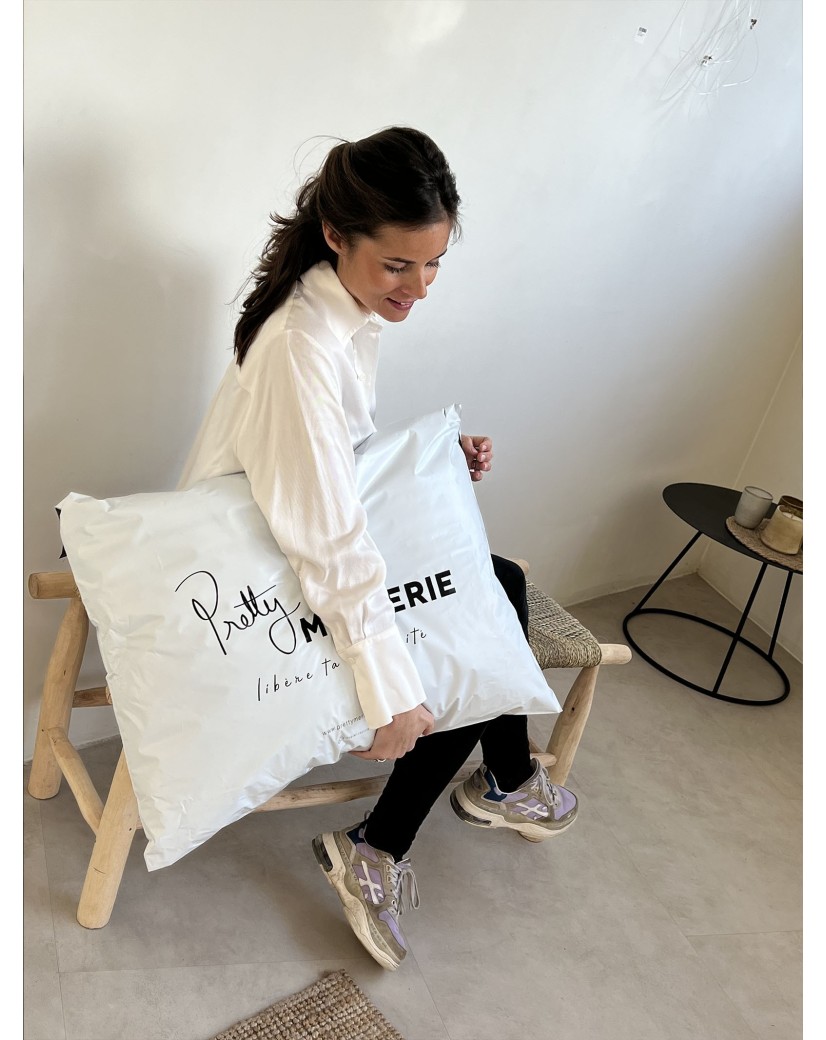 Pochette Eshop - Blanc XL (70x55cm)