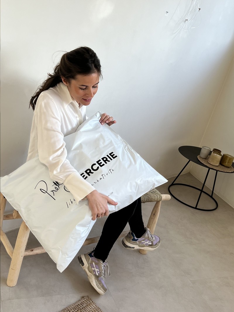 Pochette Eshop - Blanc XL (70x55cm)