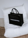 Bolsas de arpillera negras personalizadas con su logotipo - Pedir ahora