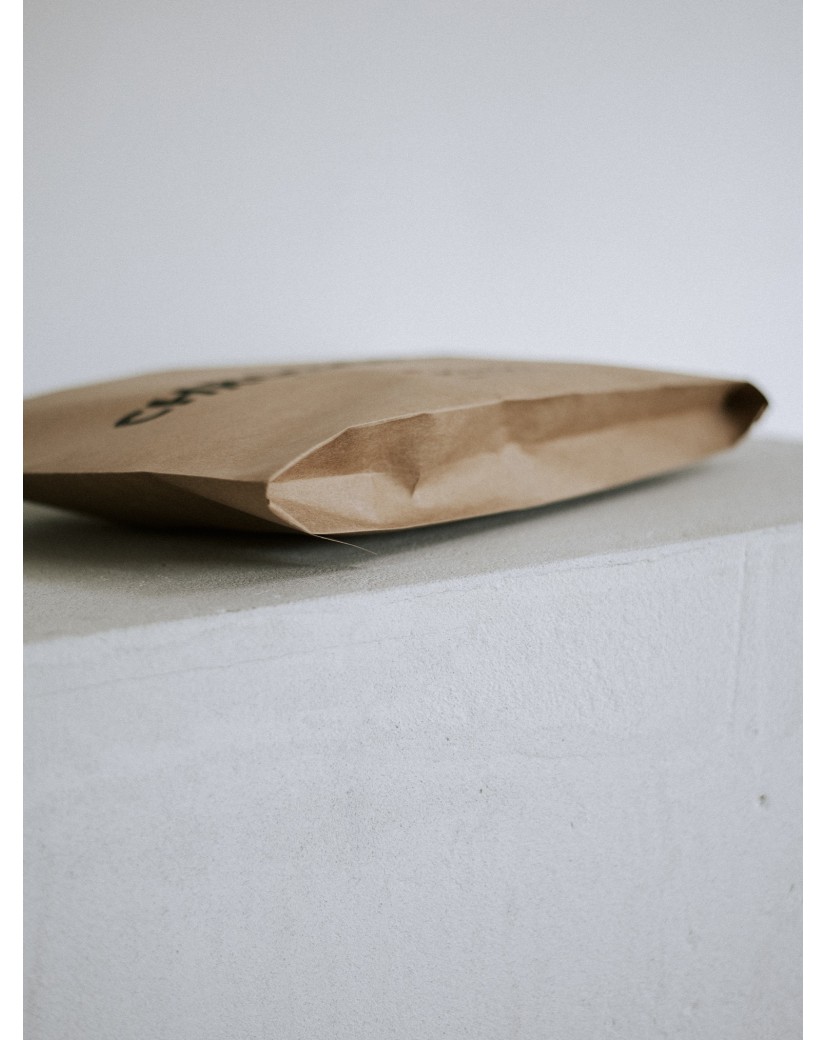 Extra starker wiederverschließbarer Kraftpapier-Versandbeutel Mango M (30x7x45,5cm)