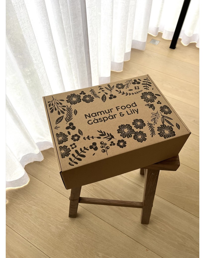 Boîte d'envoi personnalisable 38x28x12,5cm | Chronopack