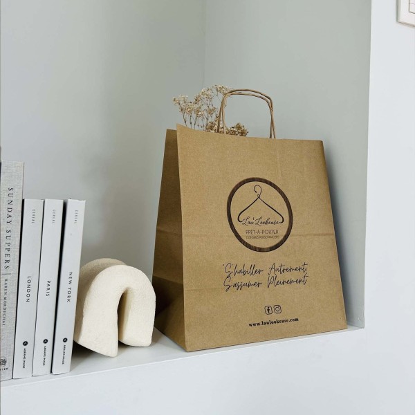 Kraft Bag M Square – A Generous Format To Carry Your Brand