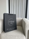 Luxe papieren tas - Zwart M