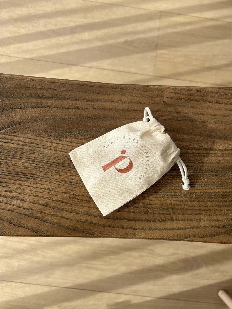Gepersonaliseerd Juwelenzakje Katoen - Naturel S