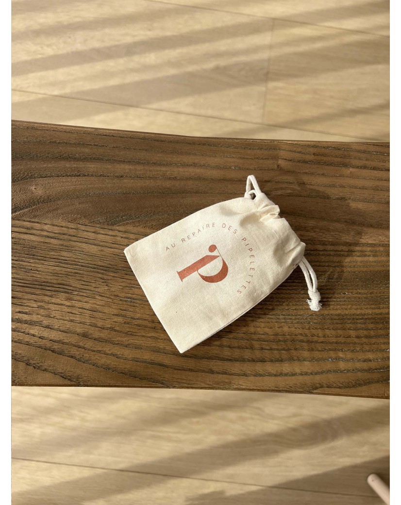 Gepersonaliseerd Juwelenzakje Katoen - Naturel S