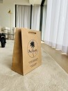 Luxury paper bags - Kraft S - Drawstring handles