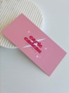 Tarjeta regalo Gift – Rosa y blanca, doble cara