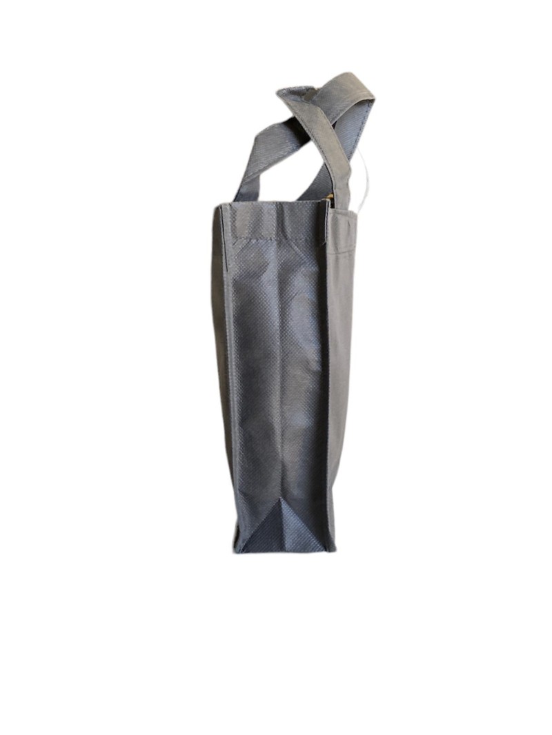 Non woven draagtas  -  Anthraciet 35x8x25