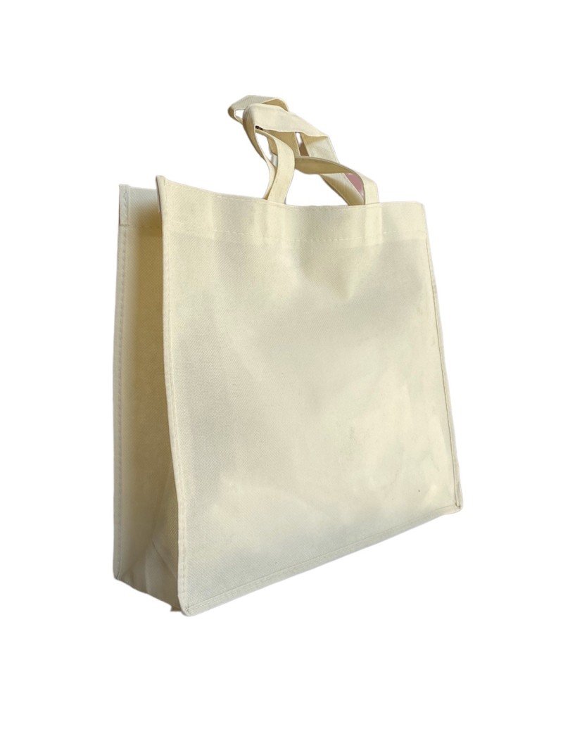 Non woven draagtas "LYON" - Gebroken Wit 40 x 12 x 35