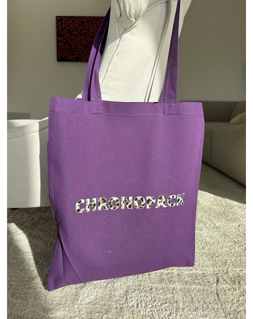 SAC PARIS - MAUVE (38x42cm)