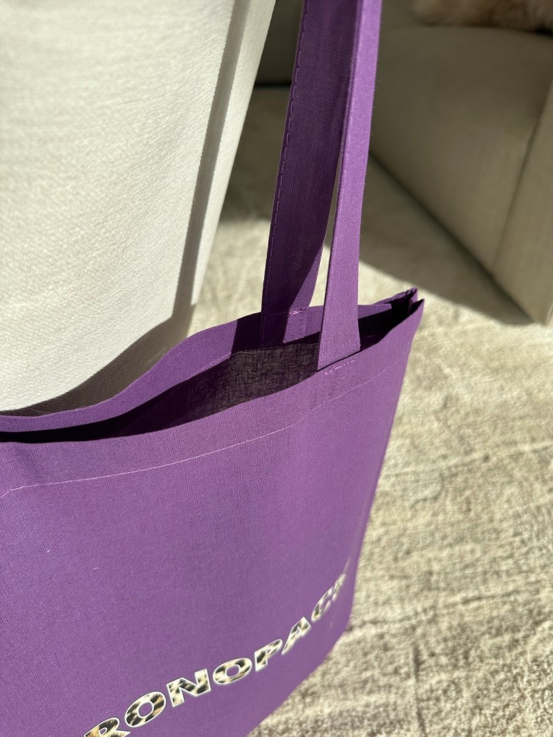 SAC PARIS - MAUVE (38x42cm)