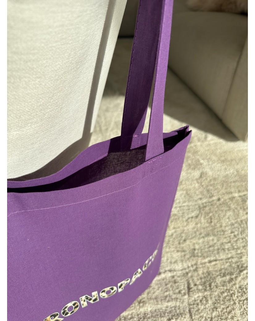 SAC PARIS - MAUVE (38x42cm)