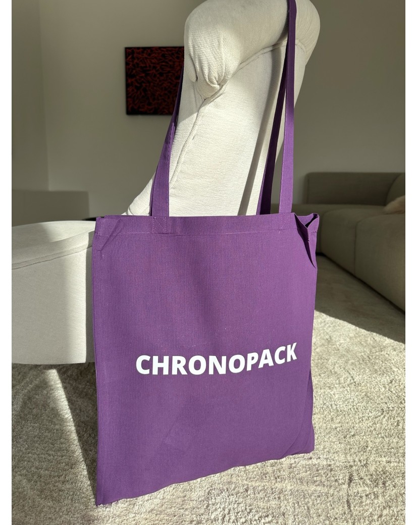 SAC PARIS - MAUVE (38x42cm)
