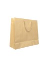Kraft paper bag with cord handles