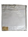 White paper bag with white cord handles