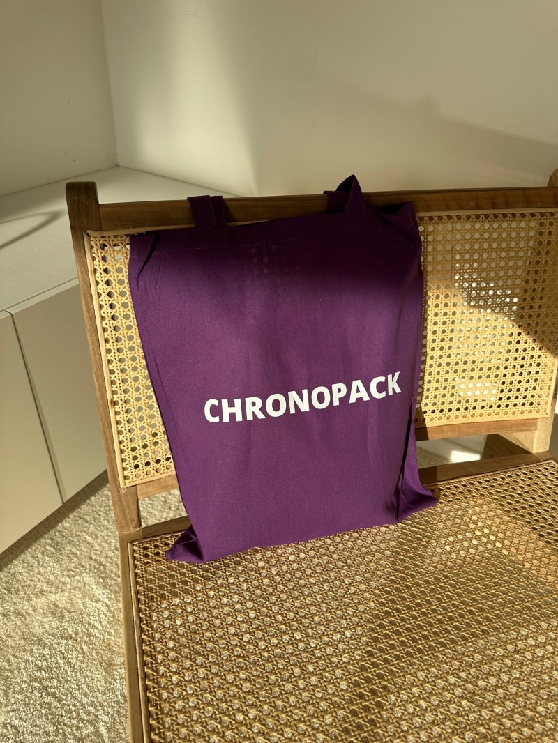 SAC PARIS - MAUVE (38x42cm)