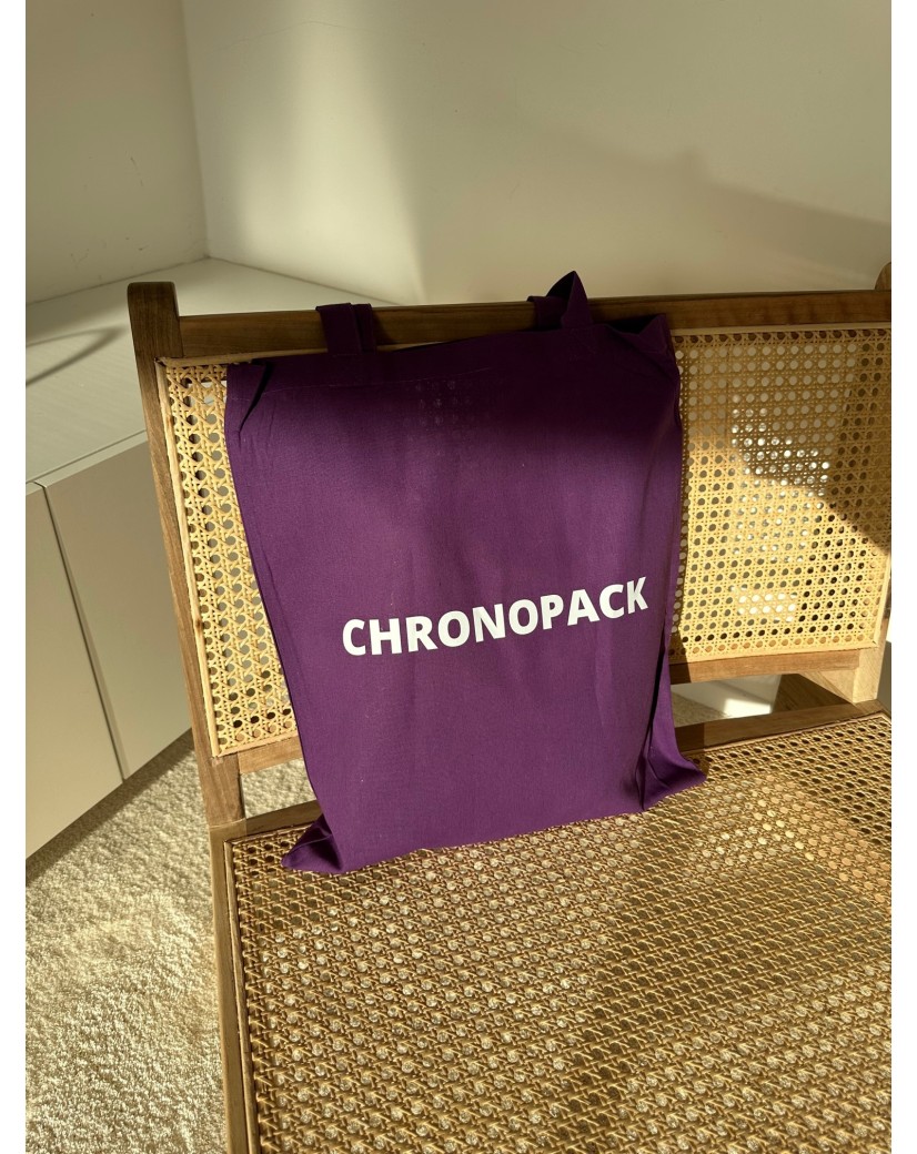 SAC PARIS - MAUVE (38x42cm)