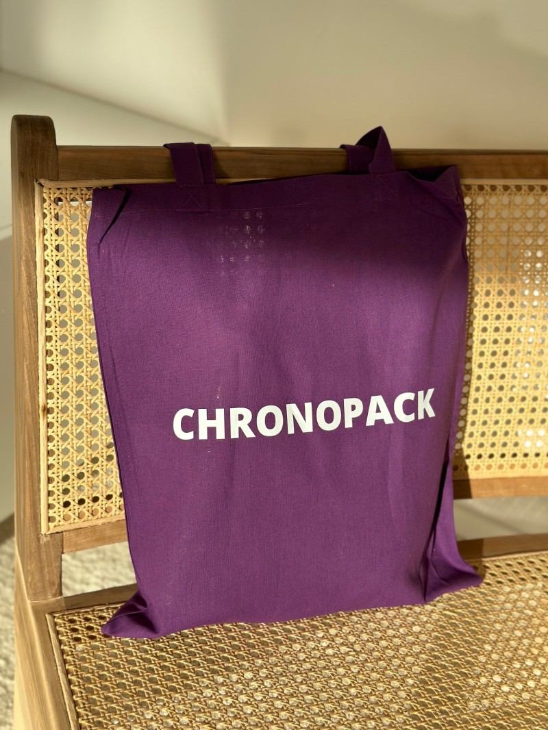 SAC PARIS - MAUVE (38x42cm)